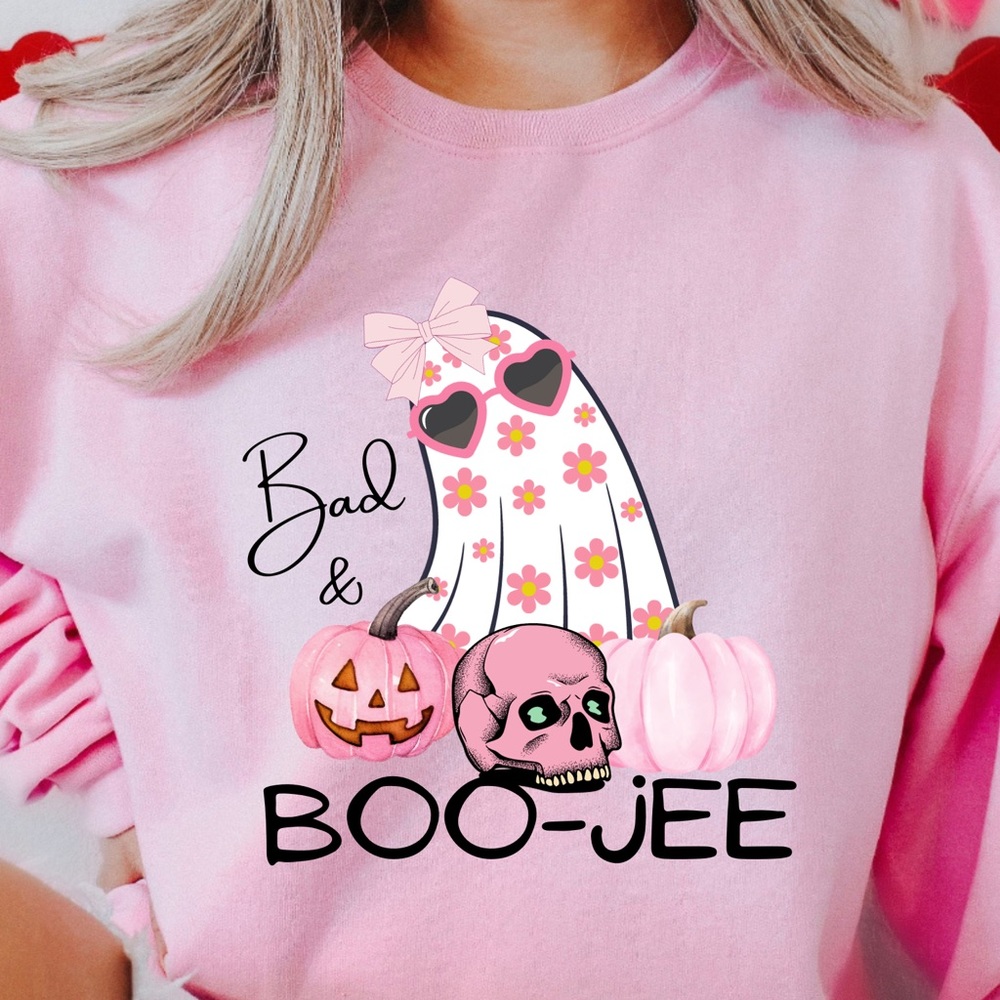 Bad and boo-jee ghost sweatshirt